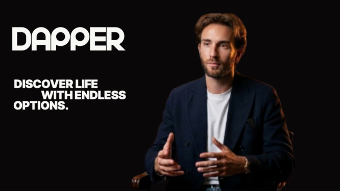 Dapper founder Matt introducing the private dating concierge service